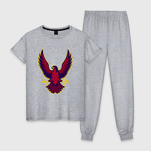 Женская пижама Гордый орёл / Меланж – фото 1