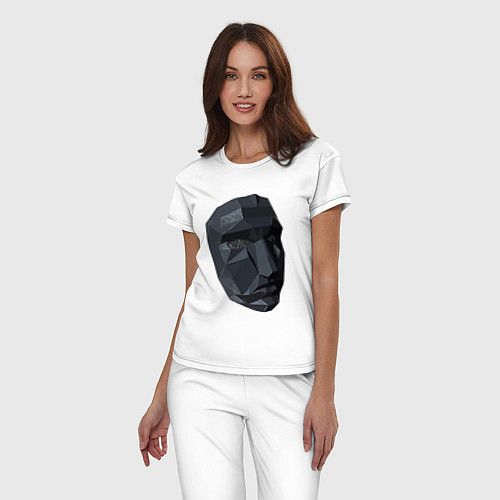 Женская пижама Boss mask / Белый – фото 3