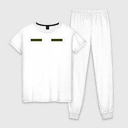 Женская пижама Шеврон: вооружённые силы