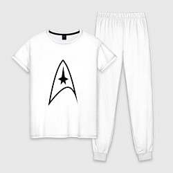 Женская пижама Знак звёздный путь