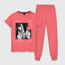Женская пижама Lisa Blackpink