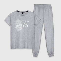 Женская пижама Баскетбол в моей днк