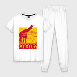 Женская пижама Природа Африки