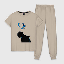 Женская пижама Три дня дождя постер