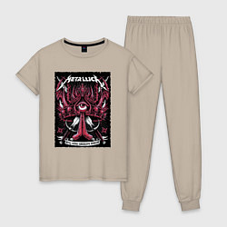 Женская пижама Metallica - royal arena Denmark