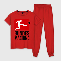 Женская пижама Bundes machine football