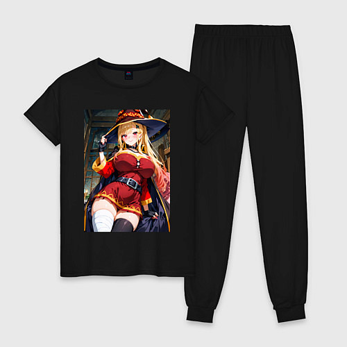 Женская пижама Марин Китагава косплей Мегумин / Черный – фото 1