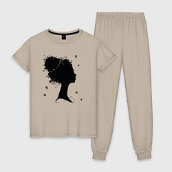 Женская пижама Flower girl