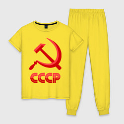 Женская пижама СССР Логотип