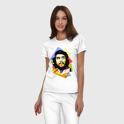 Женская пижама Che Guevara Art / Белый – фото 3