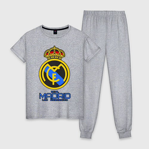 Женская пижама Real Madrid / Меланж – фото 1