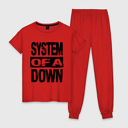 Женская пижама System Of A Down