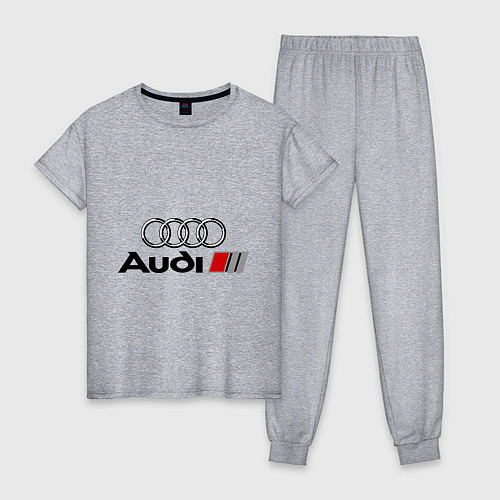Женская пижама Audi / Меланж – фото 1