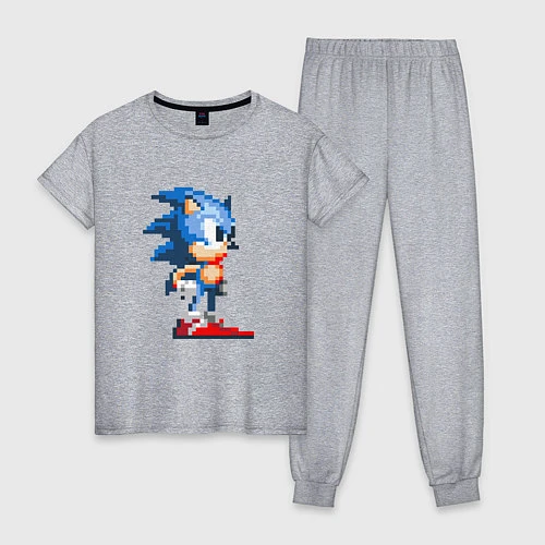 Женская пижама Sonic / Меланж – фото 1