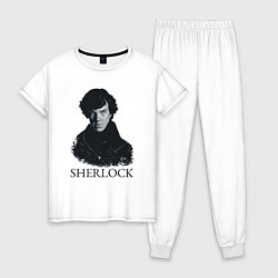 Женская пижама Sherlock Art