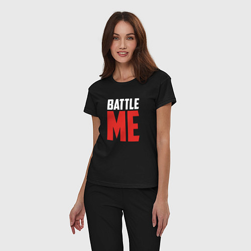 Женская пижама Battle Me / Черный – фото 3