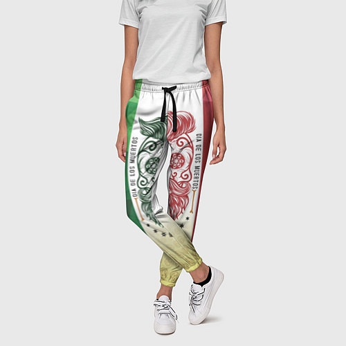 Женские брюки Мексика / 3D-принт – фото 3