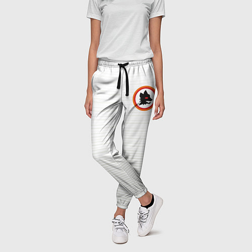 Женские брюки A S Roma - WHITE N 98 NEW 2022 / 3D-принт – фото 3