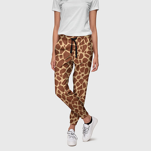 Женские брюки Жираф / 3D-принт – фото 3