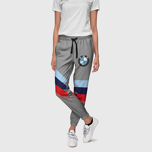 Женские брюки Бмв Bmw 2018 Grey / 3D-принт – фото 3