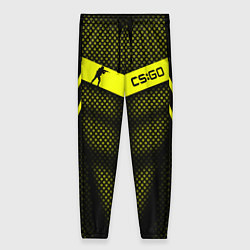 Женские брюки CS:GO Yellow Carbon