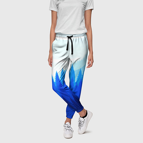 Женские брюки Firewatch: Cold Wood / 3D-принт – фото 3