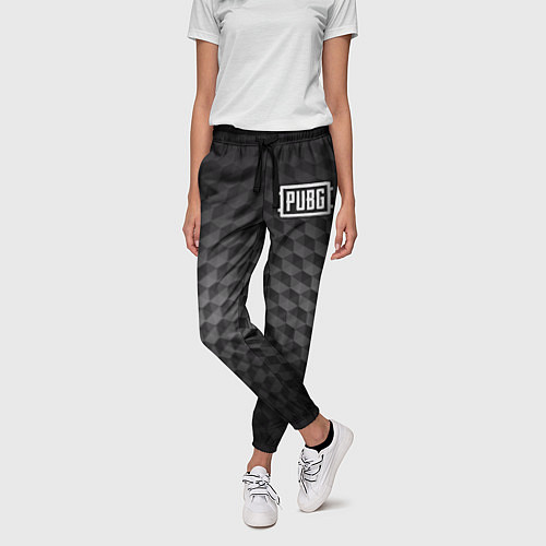 Женские брюки PUBG: Carbon Style / 3D-принт – фото 3