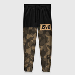 Брюки женские USYK Camo, цвет: 3D-принт