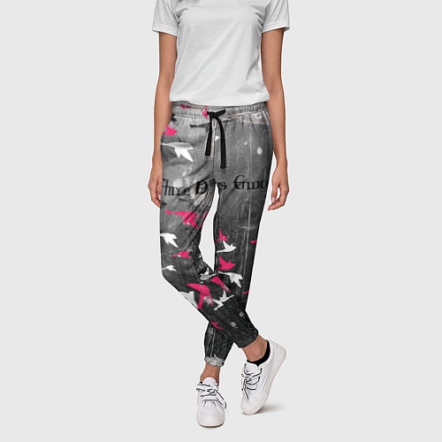 Женские брюки Three Days Grace art / 3D-принт – фото 3