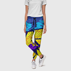 Брюки женские Bona Fide Одежда для фитнеса, цвет: 3D-принт — фото 2