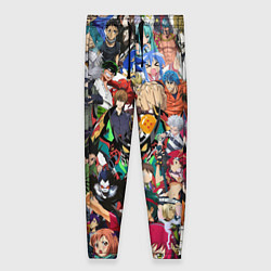 Брюки женские All of Anime, цвет: 3D-принт