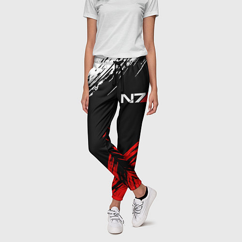 Женские брюки MASS EFFECT N7 / 3D-принт – фото 3