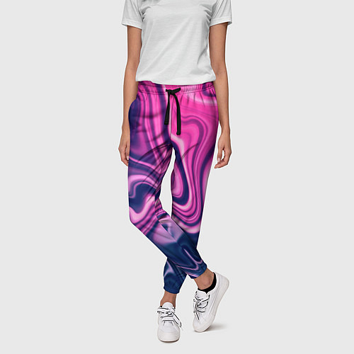 Женские брюки Abstraction / 3D-принт – фото 3