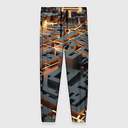 Женские брюки 3D абстрактная схема