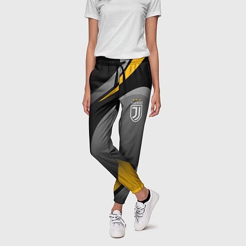 Женские брюки Juventus Uniform / 3D-принт – фото 3