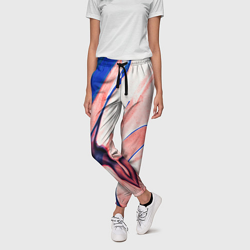 Женские брюки Fluid art / 3D-принт – фото 3