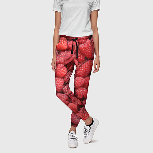 Женские брюки Малина / 3D-принт – фото 3