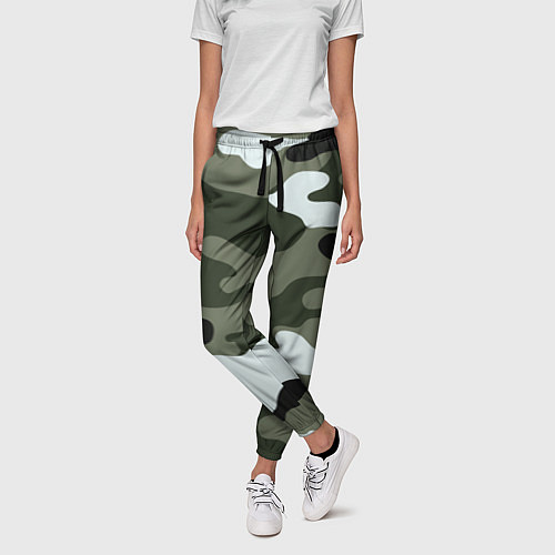 Женские брюки Camouflage 2 / 3D-принт – фото 3