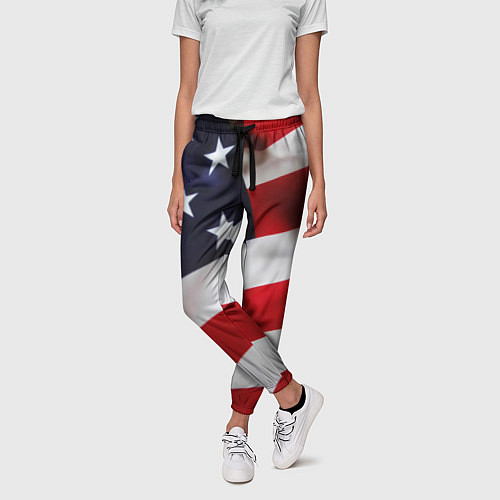 Женские брюки США USA / 3D-принт – фото 3
