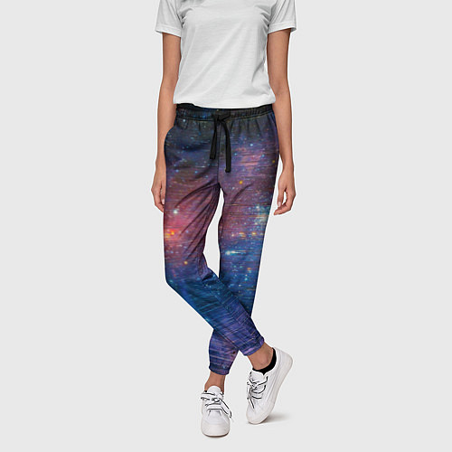 Женские брюки Glitch space / 3D-принт – фото 3