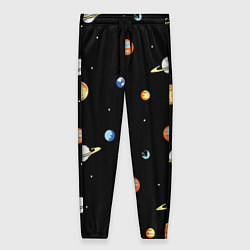 Женские брюки Планеты в космосе