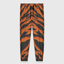 Женские брюки Шкура тигра оранжевая