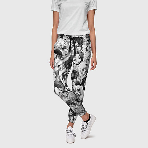 Женские брюки АХЕГАО - AHEGAO / 3D-принт – фото 3