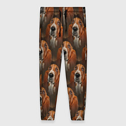 Брюки женские Dog patternt, цвет: 3D-принт