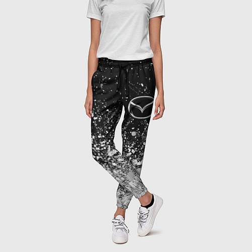 Женские брюки МАЗДА - Краска / 3D-принт – фото 3