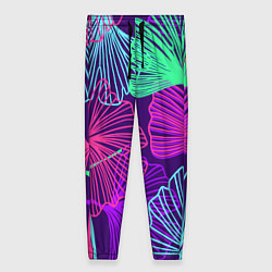 Женские брюки Neon color pattern Fashion 2023