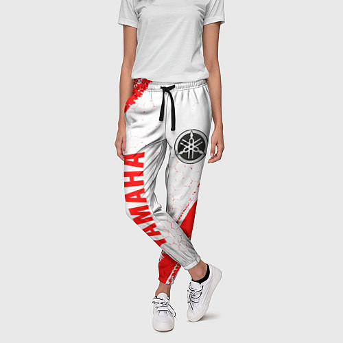 Женские брюки ЯМАХА Краски / 3D-принт – фото 3