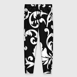 Женские брюки Minimalist floral pattern