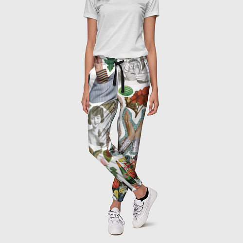 Женские брюки Underground vanguard pattern fashion 2088 / 3D-принт – фото 3