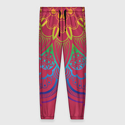 Женские брюки Viva magenta mandala